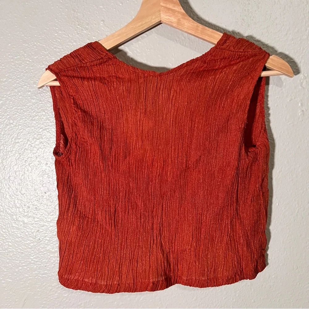 Savannah Morrow Zuma Scarlette Vest Top Size Medium - Picture 3 of 8